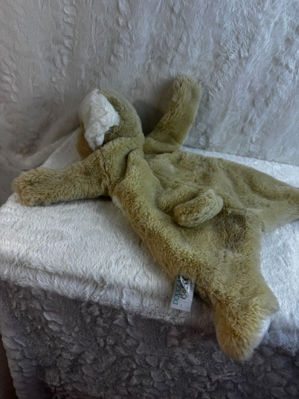 Douglas Baby Shhlumpie Plush Dog Brown Puppy Lovey Security Blanket Stars 2021 - Picture 4 of 5